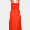 Golden Hour Leinenkleid