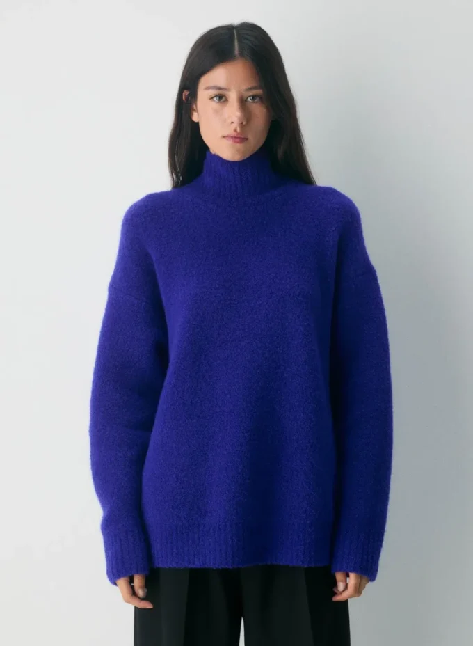 Gotham Merino-Wollrollkragenpullover Gotham Merino-Wollrollkragenpullover