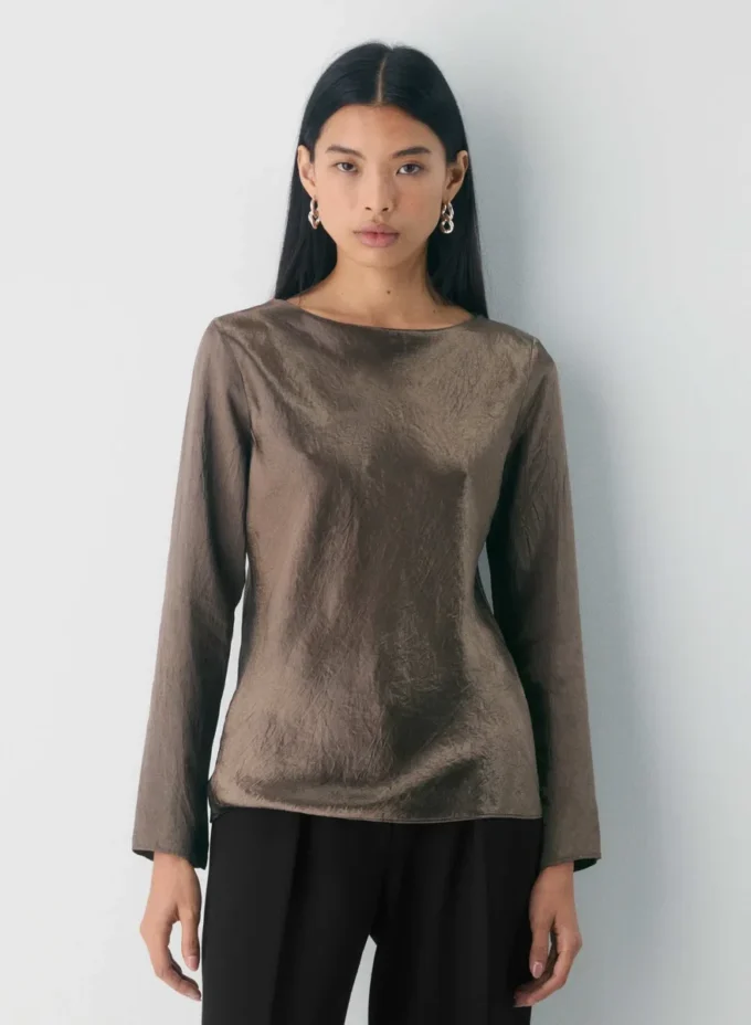 Hastings Satinbluse