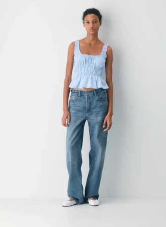 Helena Poplin Top