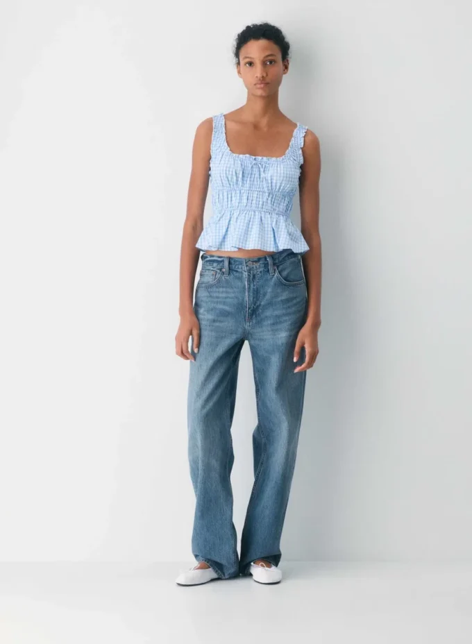Helena Poplin Top