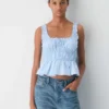 Helena Poplin Top