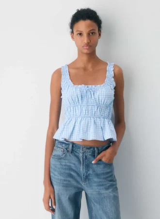 Helena Poplin Top