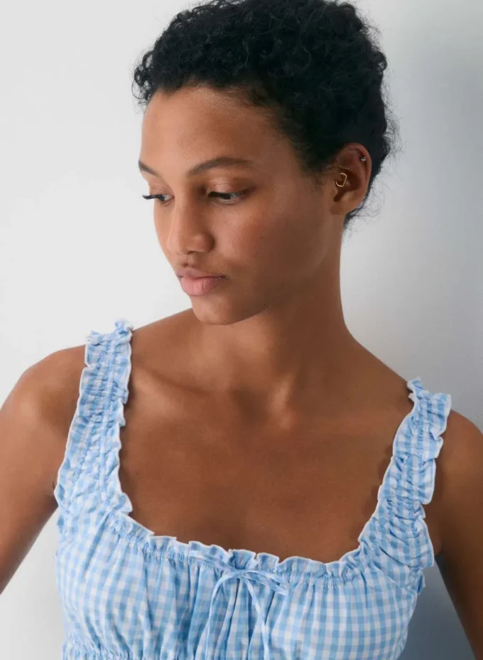 Helena Poplin Top