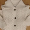 Heritage Knit Merino Wool Collar Cardigan