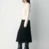 Heritage Knit Merino Wool Crew Cardigan