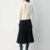 Heritage Knit Merino Wool Crew Cardigan