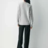 Heritage Knit Merino Wool Crew Cardigan