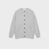 Heritage Knit Merino Wool Crew Cardigan