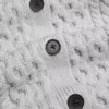 Heritage Knit Merino Wool Crew Cardigan