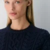 Heritage Knit Merino Wool Crew Sweater