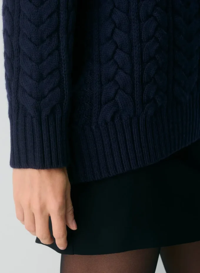 Heritage Knit Merino Wool Crew Sweater