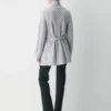 Heritage Knit Merinowolle Cardigan mit offener Vorderseite