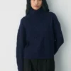 Heritage Knit Merinowolle Hi-Hip Rollkragenpullover Heritage Knit Merinowolle Hi-Hip Rollkragenpullover