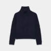 Heritage Knit Merinowolle Hi-Hip Rollkragenpullover Heritage Knit Merinowolle Hi-Hip Rollkragenpullover