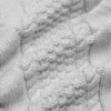 Heritage Knit Merinowolle-Pullover mit Rundhalsausschnitt und hoher Hüftlänge
