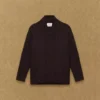 Heritage Knit Merinowolle-Pullover mit Schalkragen