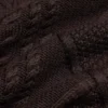 Heritage Knit Merinowolle-Pullover mit Schalkragen