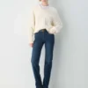 Heritage Knit Merinowolle-Pullover mit V-Ausschnitt Heritage Knit Merinowolle-Pullover mit V-Ausschnitt