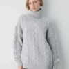 Heritage Knit Merinowolle Rollkragenpullover Heritage Knit Merinowolle Rollkragenpullover