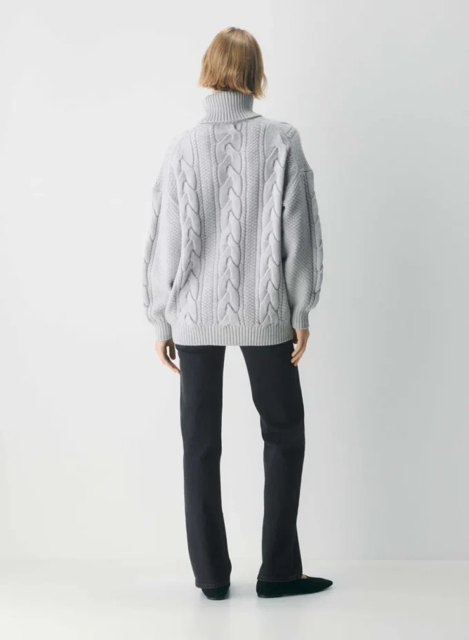 Heritage Knit Merinowolle Rollkragenpullover Heritage Knit Merinowolle Rollkragenpullover