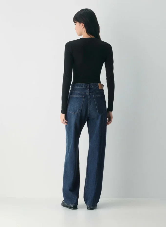 HomeStretch™ Rib Crew Bodysuit