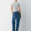 HomeStretch™ Rib Crew Bodysuit