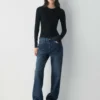 HomeStretch™ Rib Crew Bodysuit