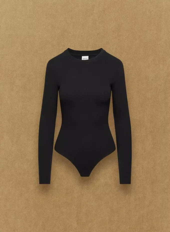 HomeStretch™ Rib Crew Bodysuit