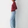 HomeStretch™ Rib Crew Button-Up