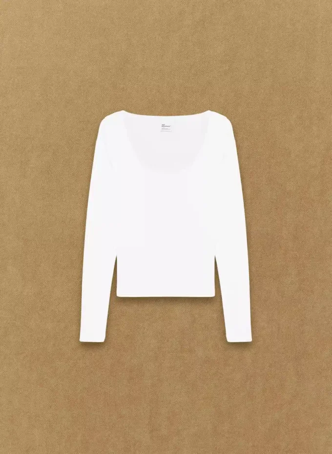 HomeStretch™ Rib Rundhals-Langarmshirt HomeStretch™ Rib Rundhals-Langarmshirt