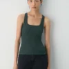 HomeStretch™ Rib Squareneck Tank HomeStretch™ Rib Squareneck Tank