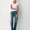 HomeStretch™ Rib T-Shirt mit V-Ausschnitt HomeStretch™ Rib T-Shirt mit V-Ausschnitt
