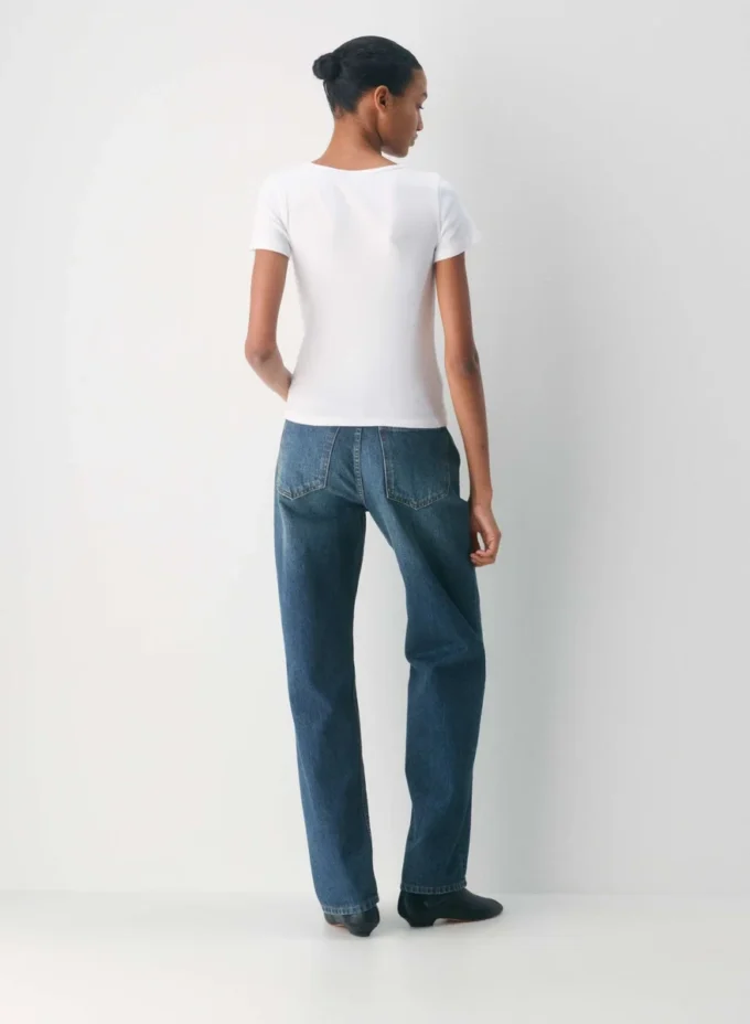 HomeStretch™ Rib T-Shirt mit V-Ausschnitt HomeStretch™ Rib T-Shirt mit V-Ausschnitt