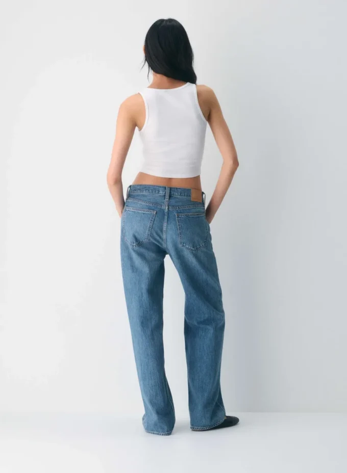HomeStretch™ Rib-Tanktop mit quadratischem Ausschnitt HomeStretch™ Rib-Tanktop mit quadratischem Ausschnitt