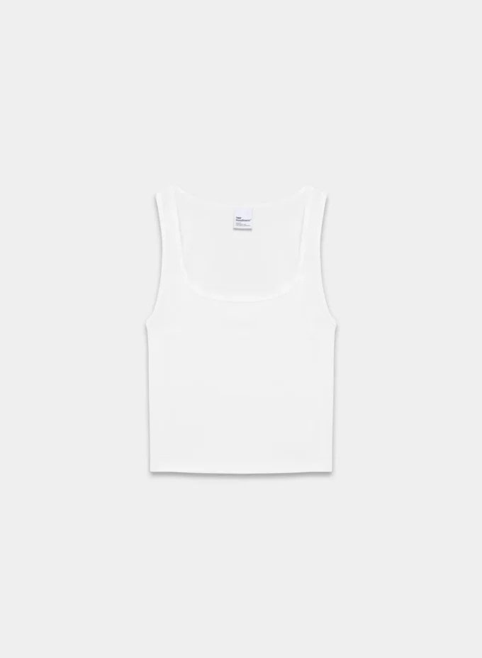 HomeStretch™ Rib-Tanktop mit quadratischem Ausschnitt HomeStretch™ Rib-Tanktop mit quadratischem Ausschnitt