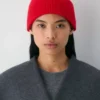 Kaschmir-Beanie mit Umschlag Kaschmir-Beanie mit Umschlag