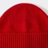 Kaschmir-Beanie mit Umschlag Kaschmir-Beanie mit Umschlag