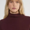 Kaschmir-Pullover mit Stehkragen Kaschmir-Pullover mit Stehkragen