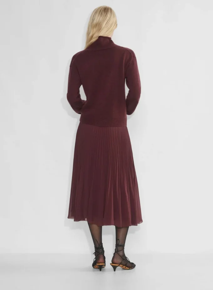 Kaschmir-Pullover mit Stehkragen Kaschmir-Pullover mit Stehkragen