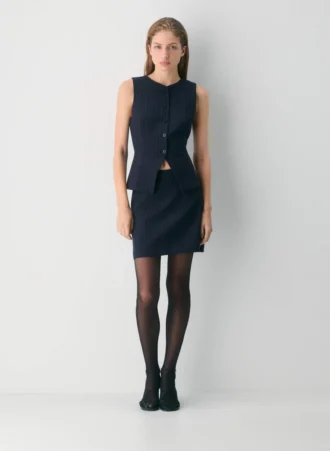 Klassischer Minirock – Twill