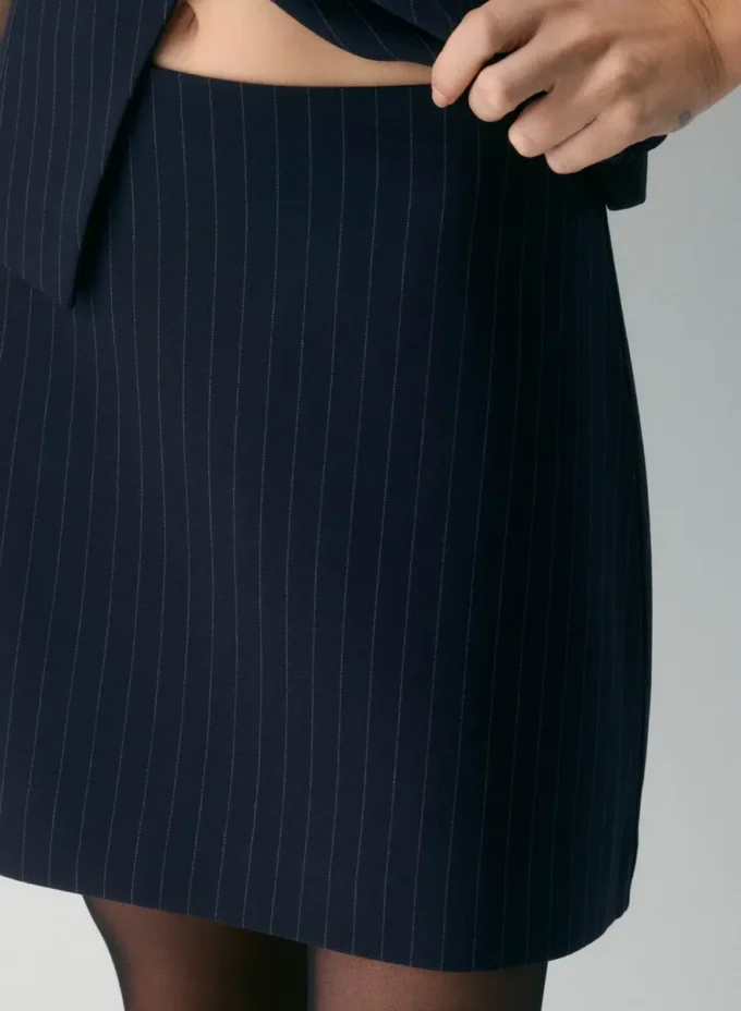 Klassischer Minirock – Twill