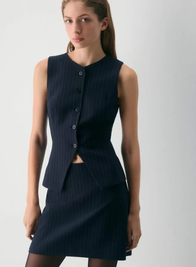 Klassischer Minirock – Twill