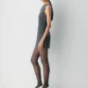 Kleid mit hoher Taille