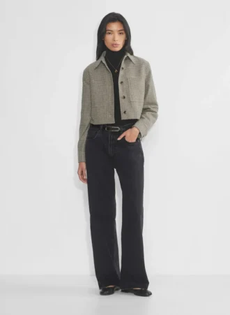 Kleine kurze Jacke – Präzisionswolle