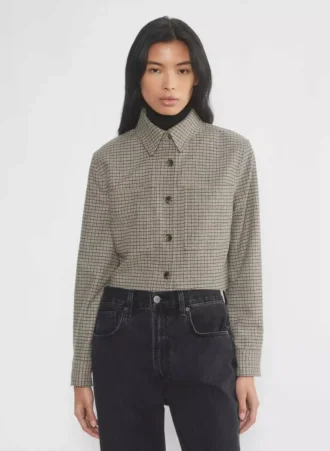 Kleine kurze Jacke – Präzisionswolle