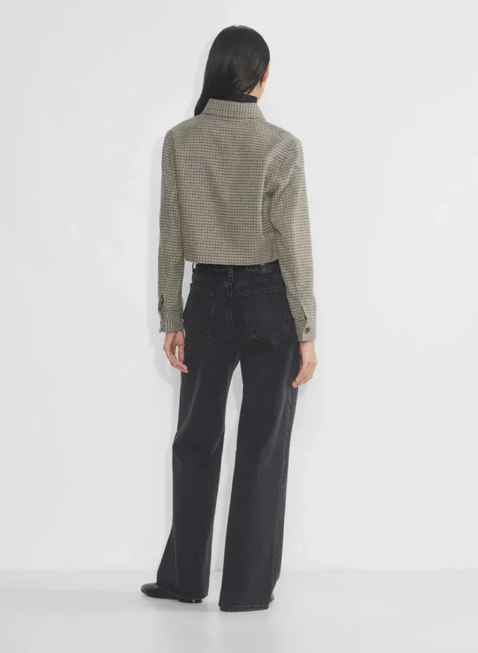 Kleine kurze Jacke – Präzisionswolle Kleine kurze Jacke – Präzisionswolle