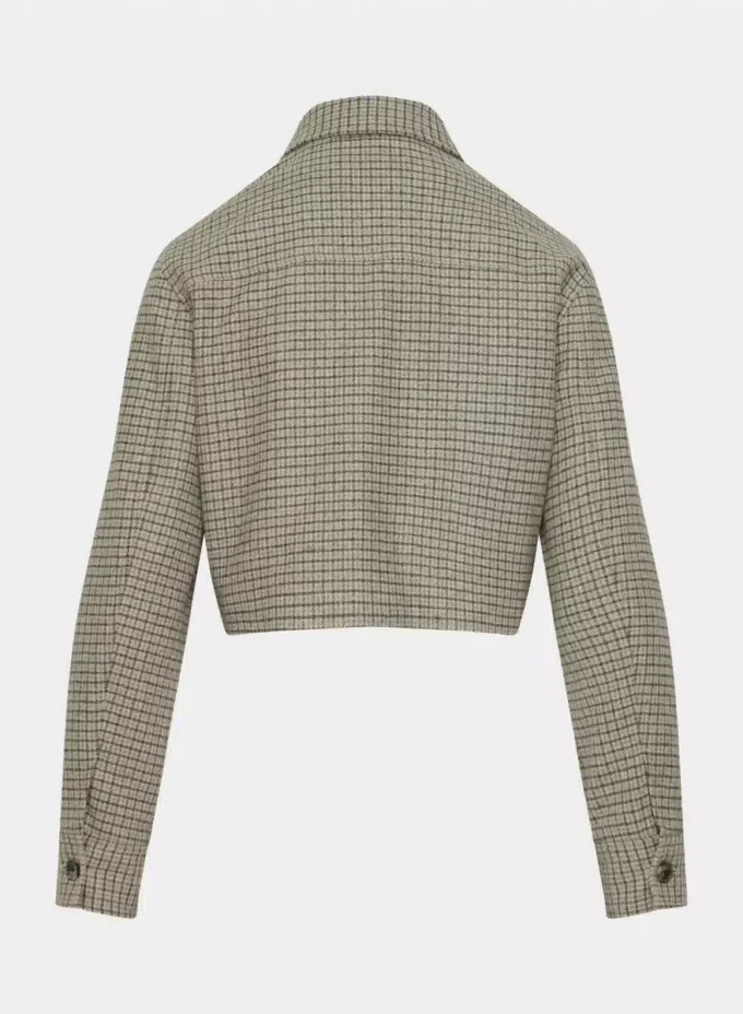 Kleine kurze Jacke – Präzisionswolle Kleine kurze Jacke – Präzisionswolle
