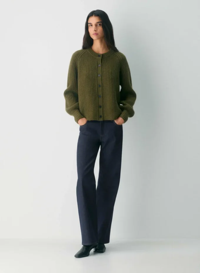 Lantern Wool Cashmere Cardigan Lantern Wool Cashmere Cardigan