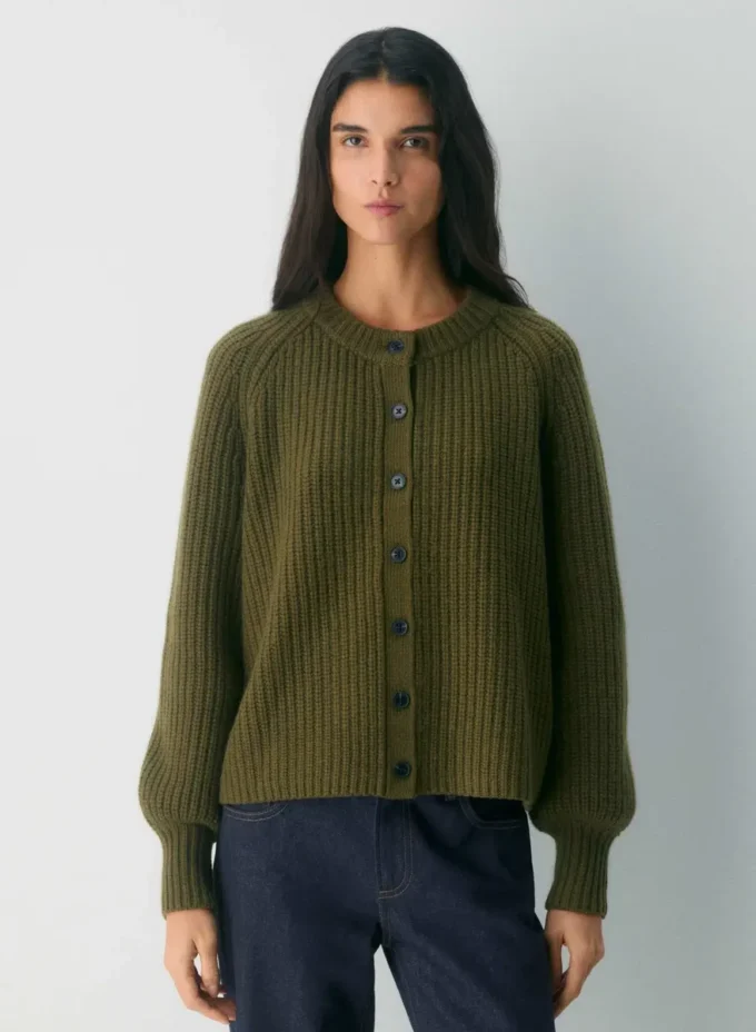 Lantern Wool Cashmere Cardigan Lantern Wool Cashmere Cardigan